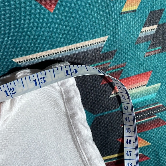 White and gold running tank top - Picture 3 of 5